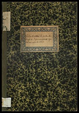 Libro 40 de Actas de la Junta de Informaciones Agrícolas (1927-1939)
