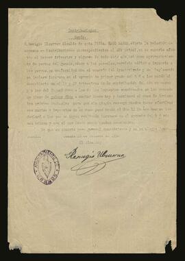 Bandos del alcalde Remigio Ulzurrun, 1930-1934